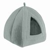 Pet Adobe Pet Adobe Igloo Style Pet Tent for Cats, Gray 929180PHC